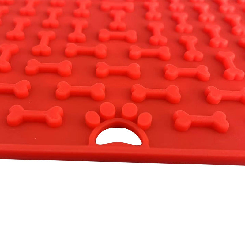 Dog Lick Mat Slow Feeder – Silicone Anxiety Relief & Boredom Reducer for Dogs