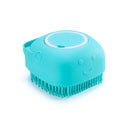 2-in-1 Pet Bath Brush with Built-In Shampoo Dispenser
