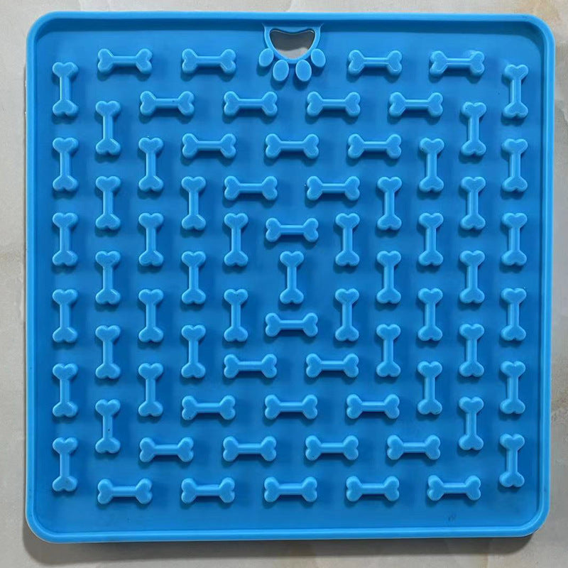 Dog Lick Mat Slow Feeder – Silicone Anxiety Relief & Boredom Reducer for Dogs