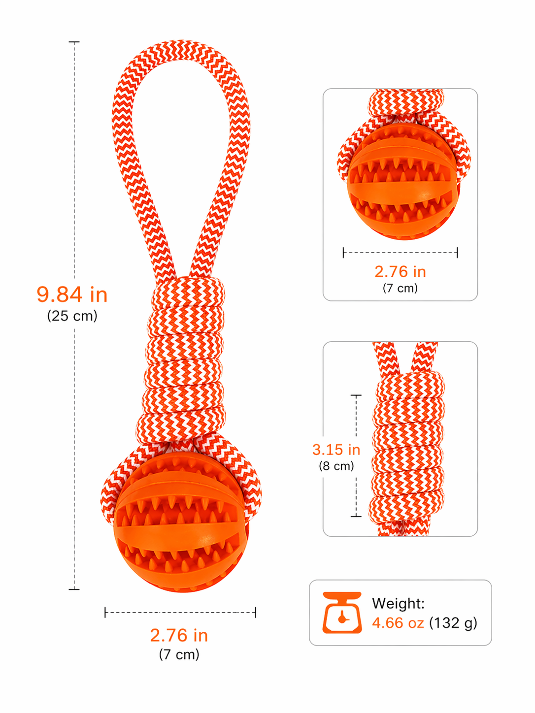 Tough Chew Toy for Strong Jaws