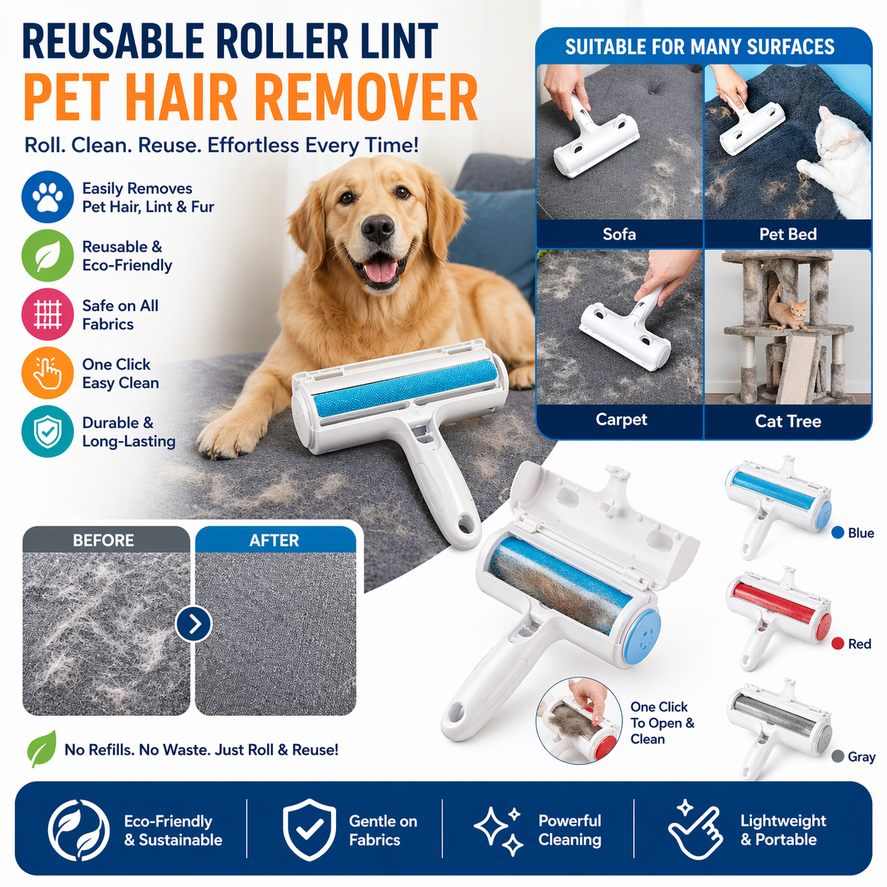 The reusable lint roller that saves money & actually works