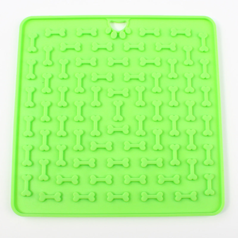 Dog Lick Mat Slow Feeder – Silicone Anxiety Relief & Boredom Reducer for Dogs