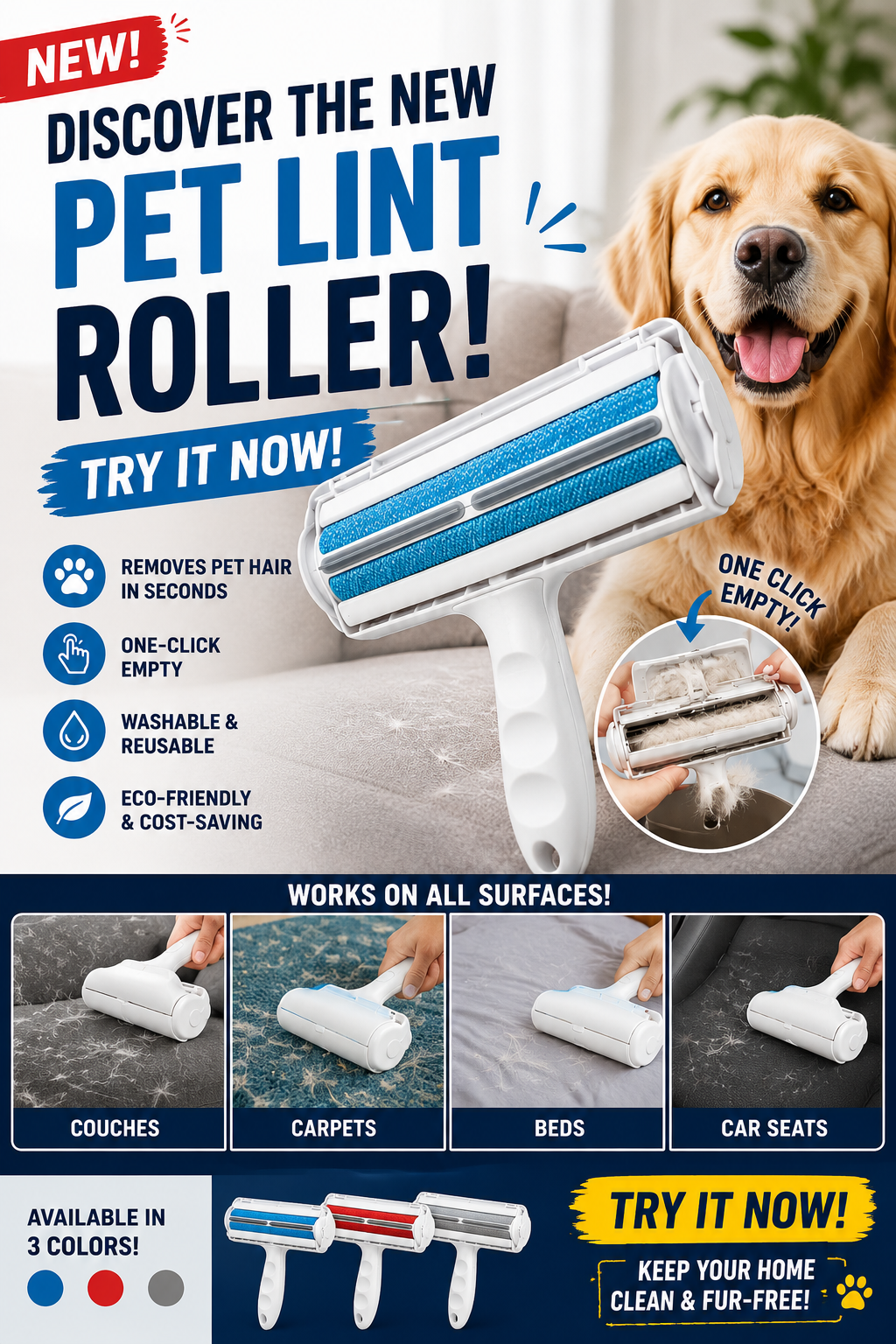The reusable lint roller that saves money & actually works