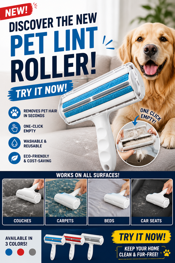 The Reusable Lint Roller